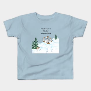 Winter Vibe Kids T-Shirt